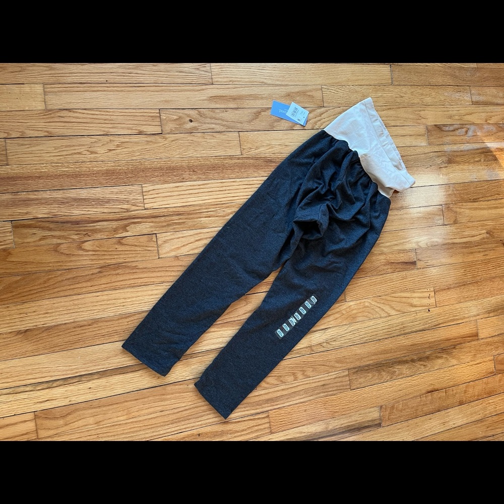 NEW GRAY MOTHERHOOD MATERNITY PANTS